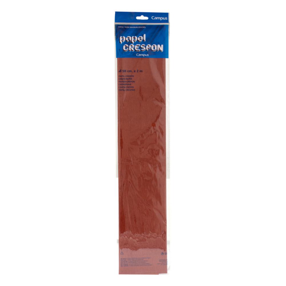 PAPEL CRESPON 50*200 MARRON CLARO