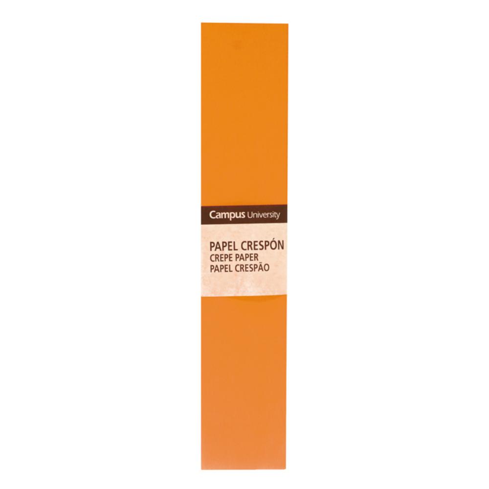 PAPEL CRESPON 50*200 NARANJA