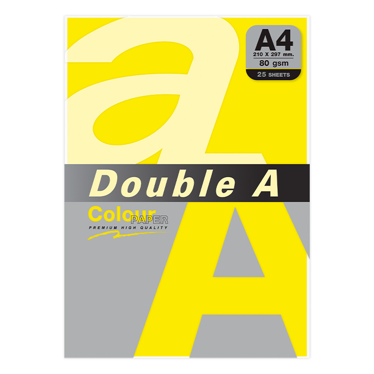 PAPEL DOUBLE A A4 80GR 25H LIM