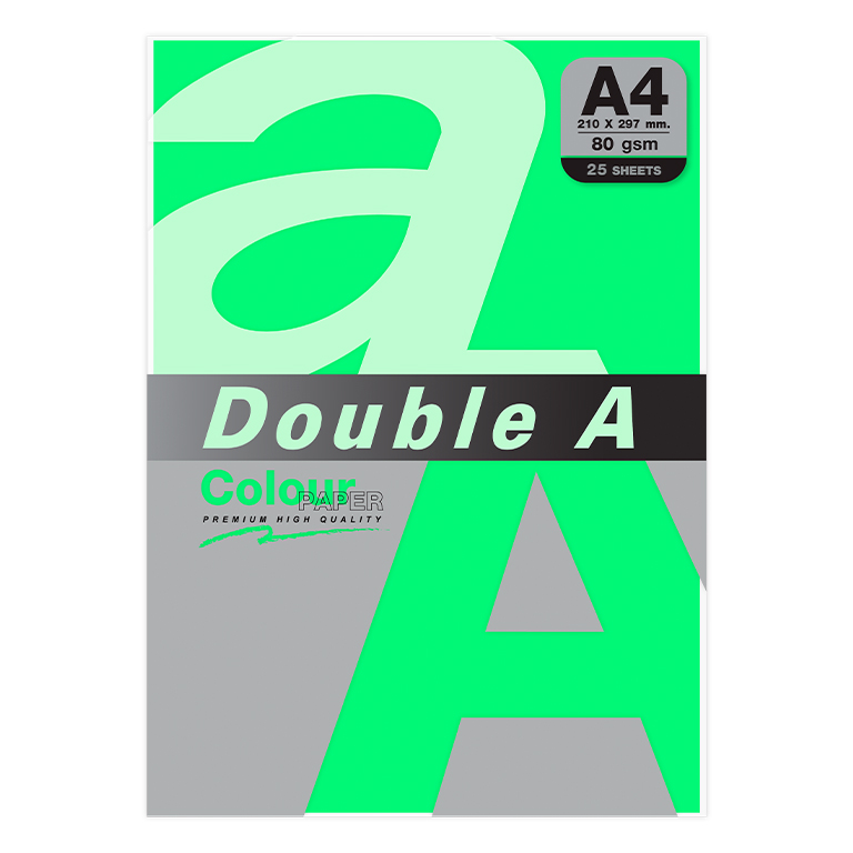 PAPEL DOUBLE A A4 80GR 25H VER