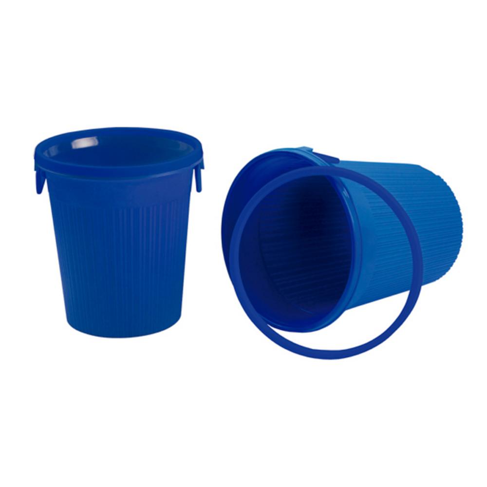 PAPELERA C/ARO Y ASA AZUL P.P.