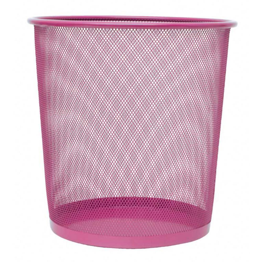 PAPELERA REJILLA ROSA