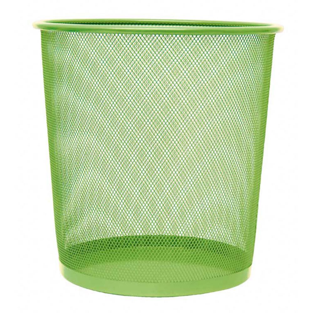 PAPELERA REJILLA VERDE