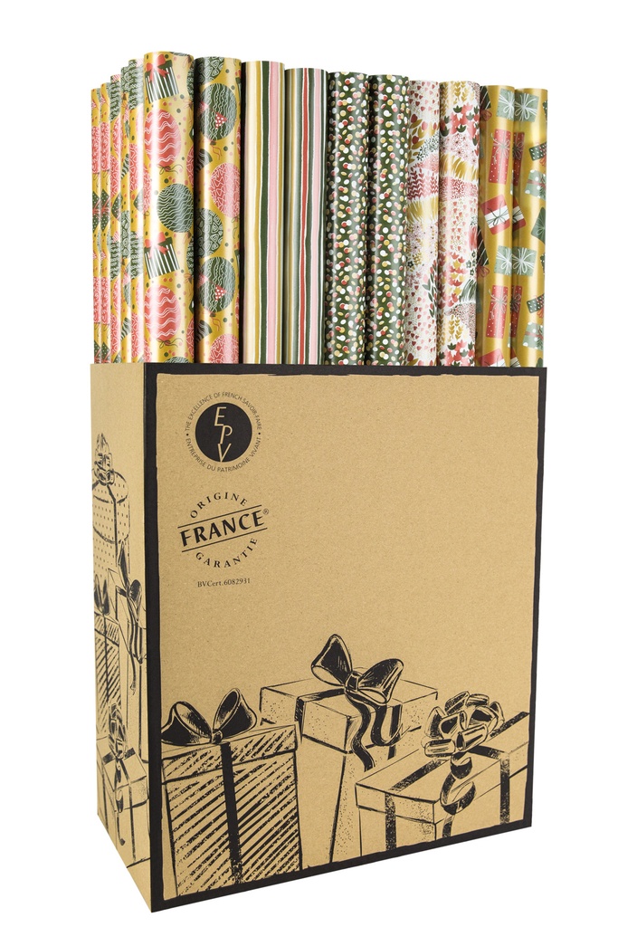PAPEL REGALO 0,70X2MT LP2M T.T. (60ud)