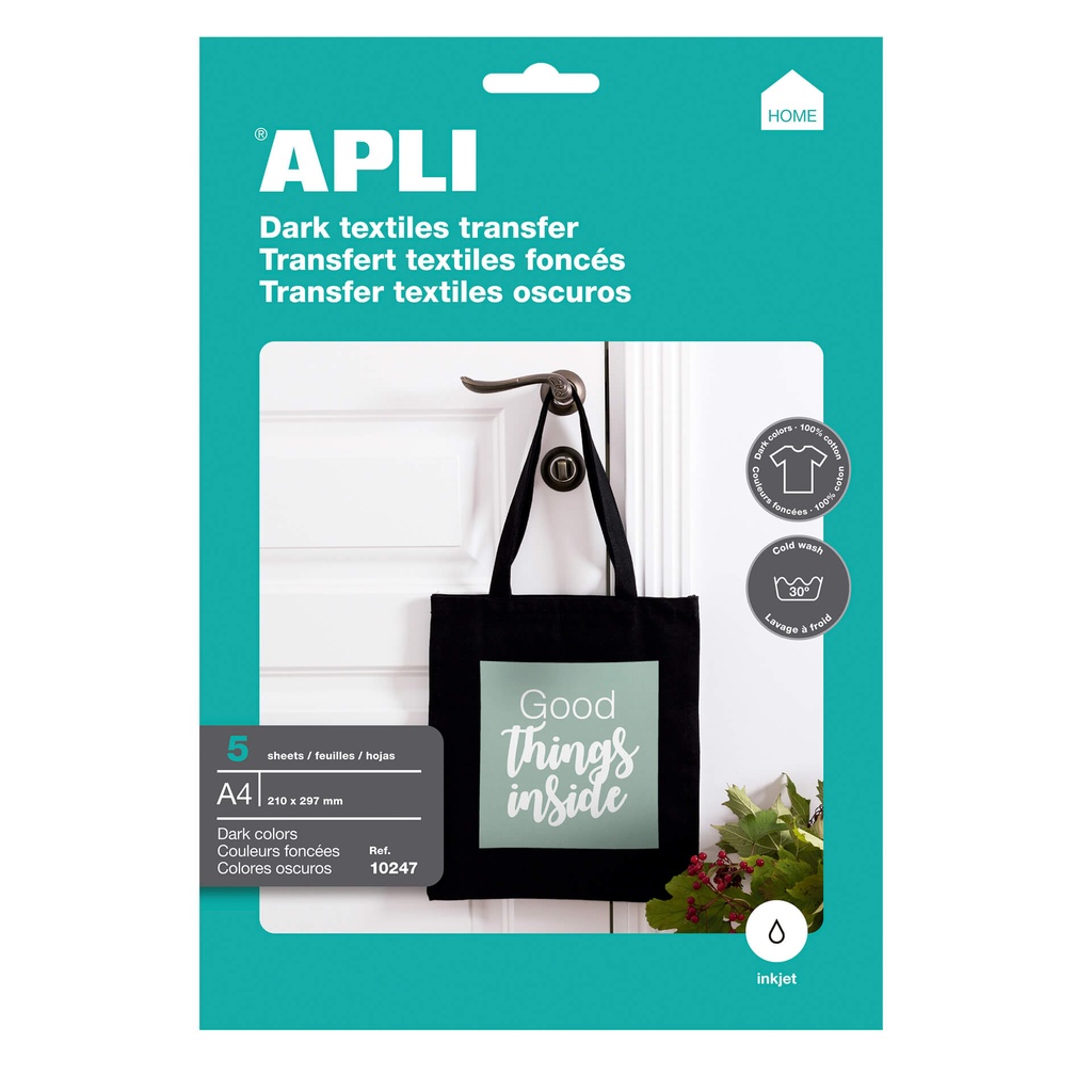 PAPEL TRANSFER PRENDA COLOR 5H