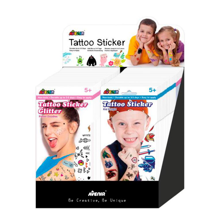 PEGATINAS AVENIR TATUAJES SURT