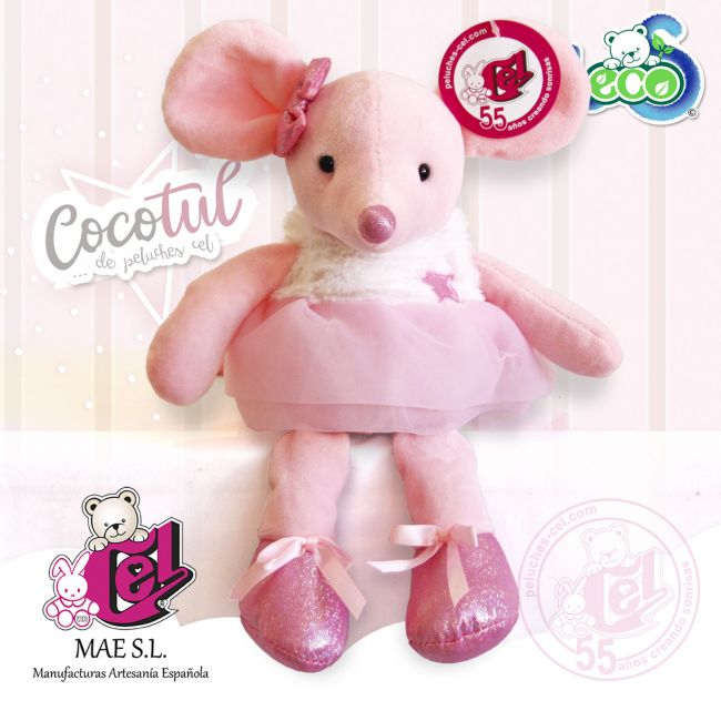 PELUCHES RATITAS COCOTUL SURTIDOS