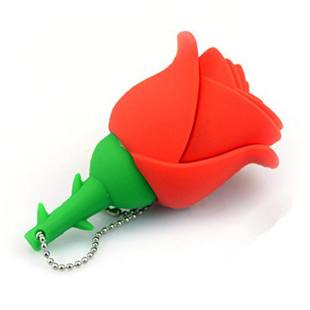 PENDRIVE 16GB ROSA ROJA