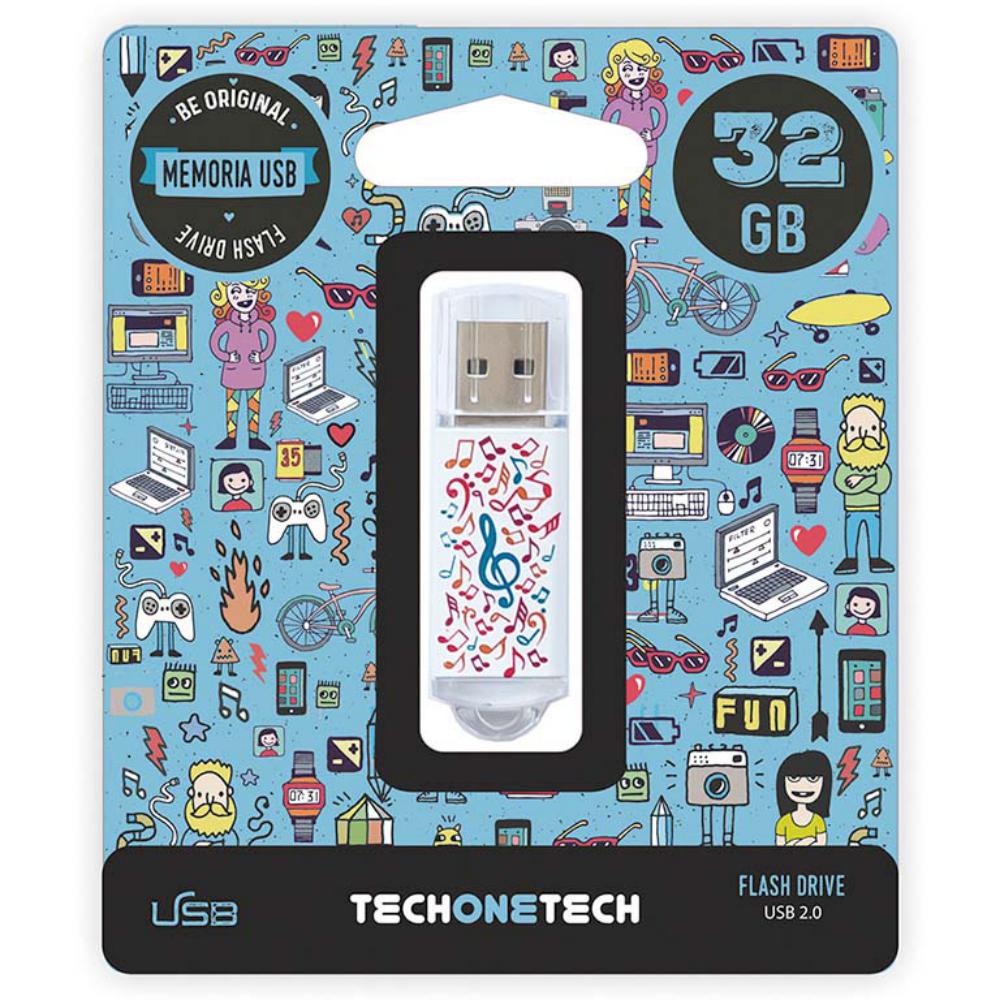 PENDRIVE TECH1TECH 32GB MUSIC