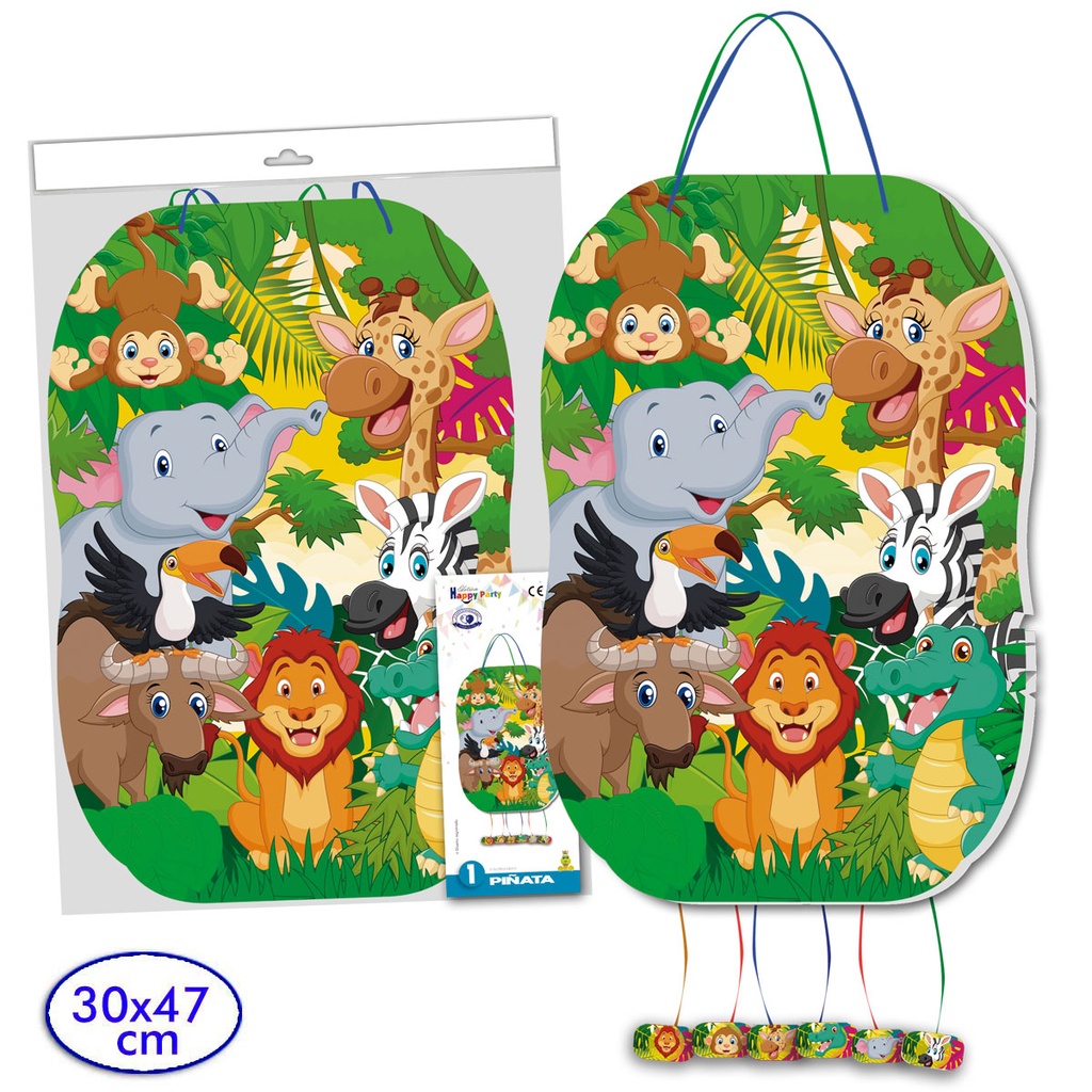 PIÑATA ANIMALES JUNGLA 5520
