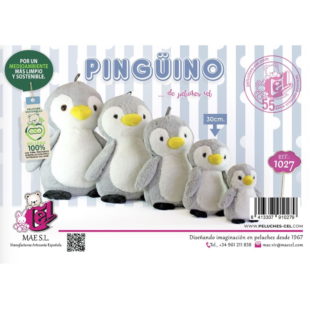 PINGÜINO MARCO 30CM