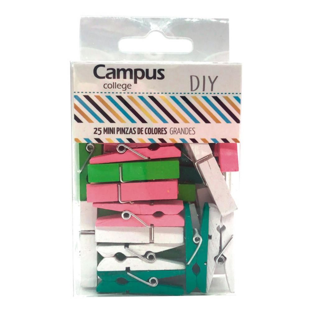 PINZA MADERA CAMPUS GRANDES COL 25U