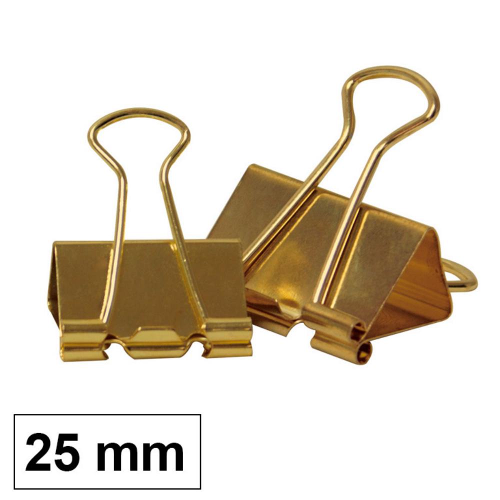 PINZA REVERSIBLE 25mm DORADA
