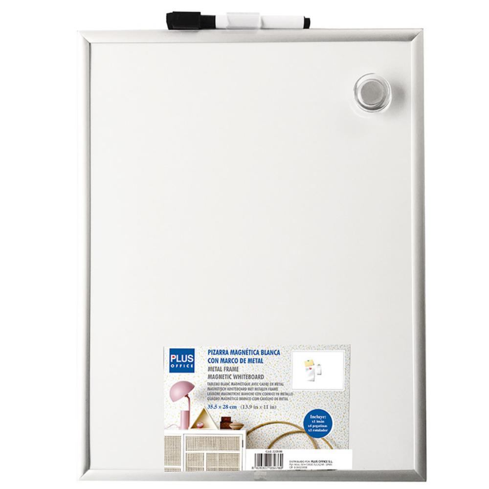 PIZARRA BLANCA MK MAGNETICA 350X280 ALUMINIO