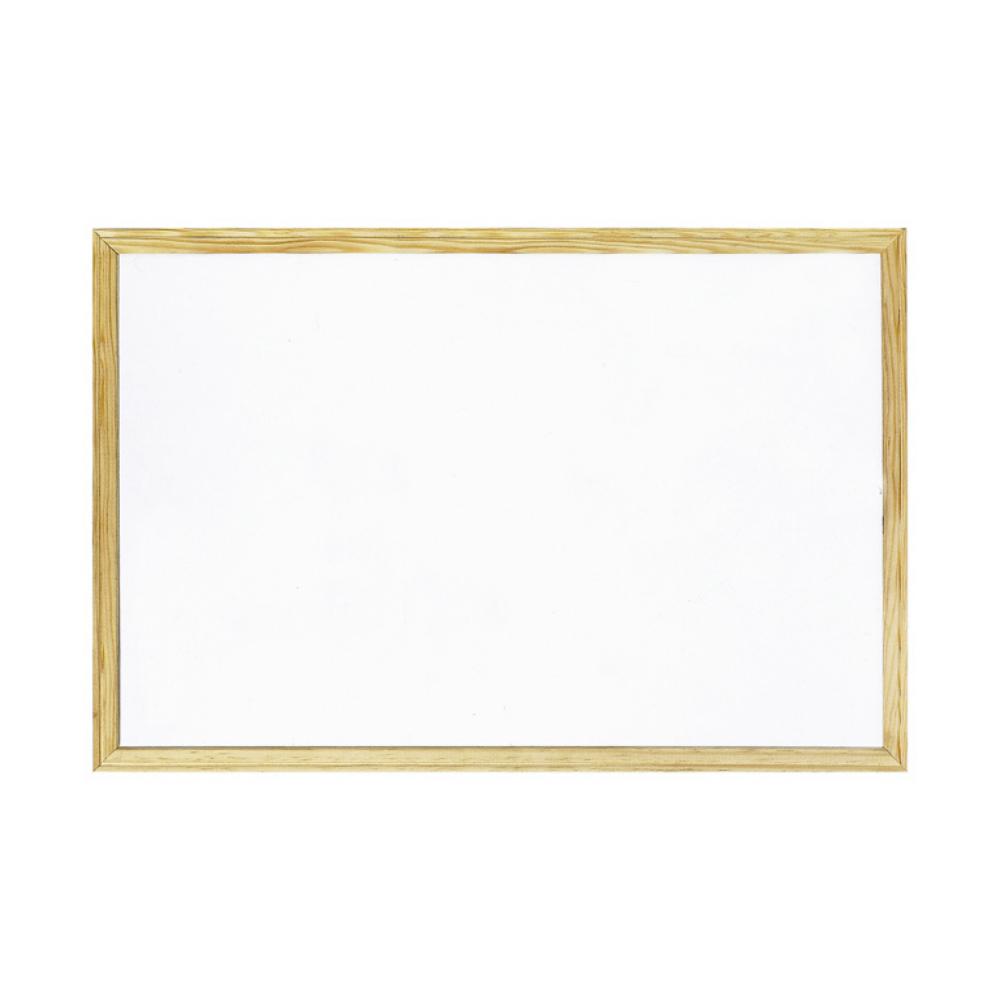 PIZARRA BLANCA 60 X 40 MAKRO M.MADERA