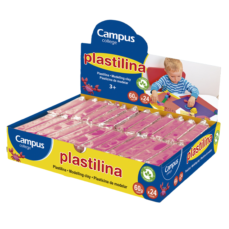 PLASTILINA 70 MAKRO ROSA