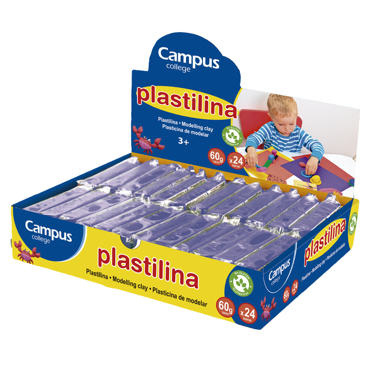 PLASTILINA 70 MAKRO VIOLETA