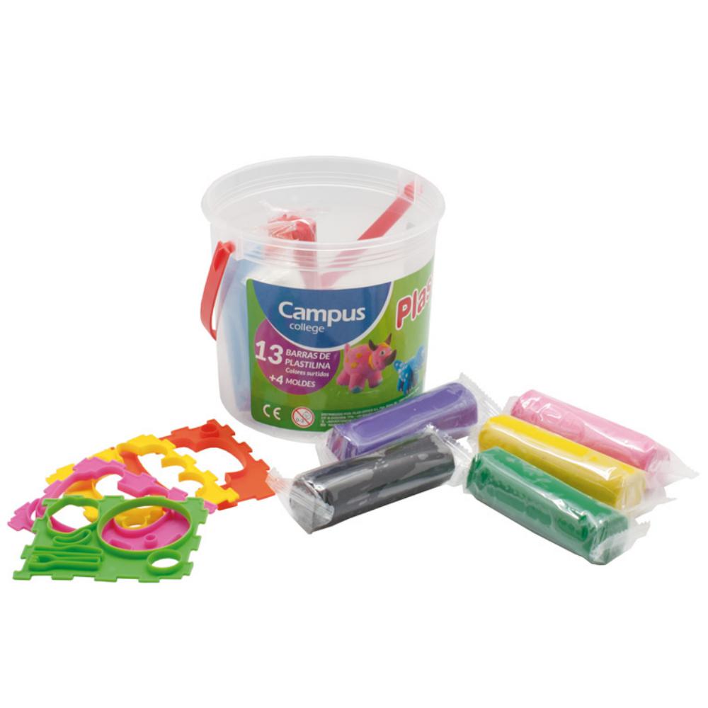 PLASTILINA BOTE/MOLDES S/GLUTE