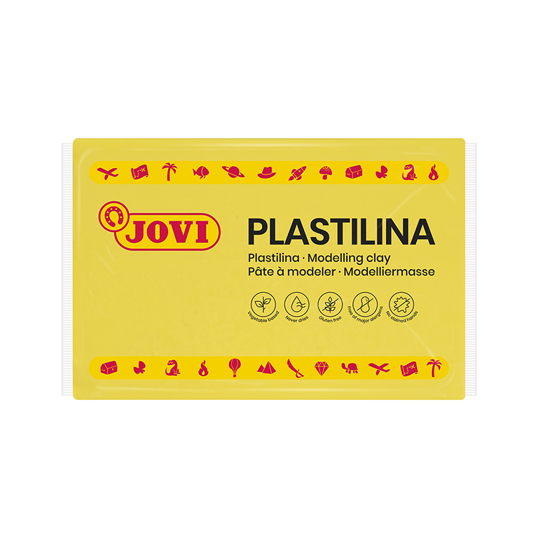 PLASTILINA JOVI 72 AMARILLO