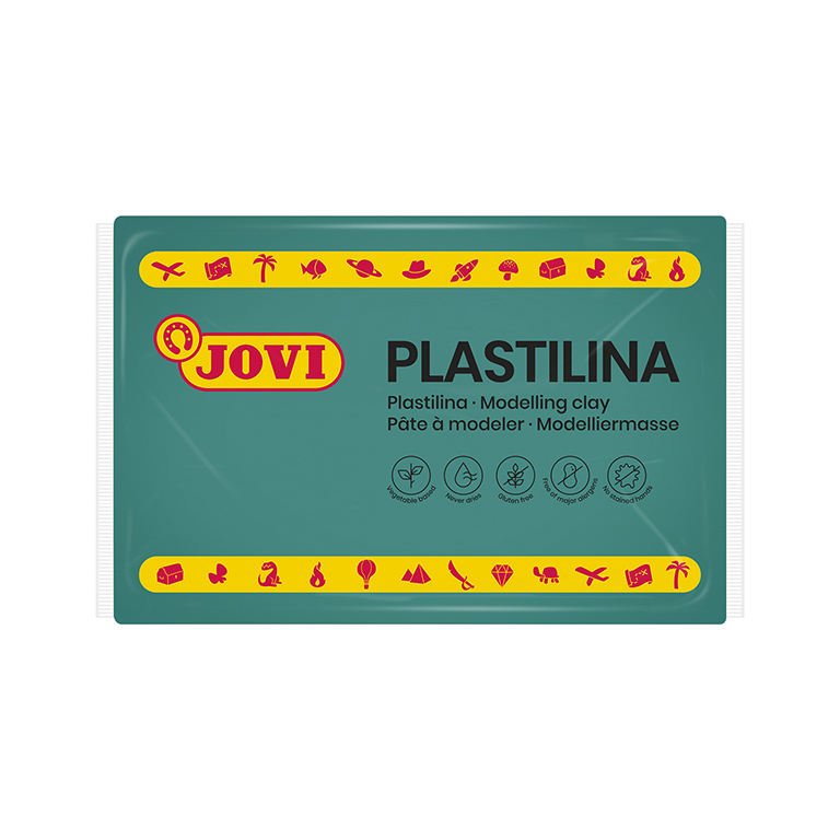 PLASTILINA JOVI GRANDE VERDE OSC