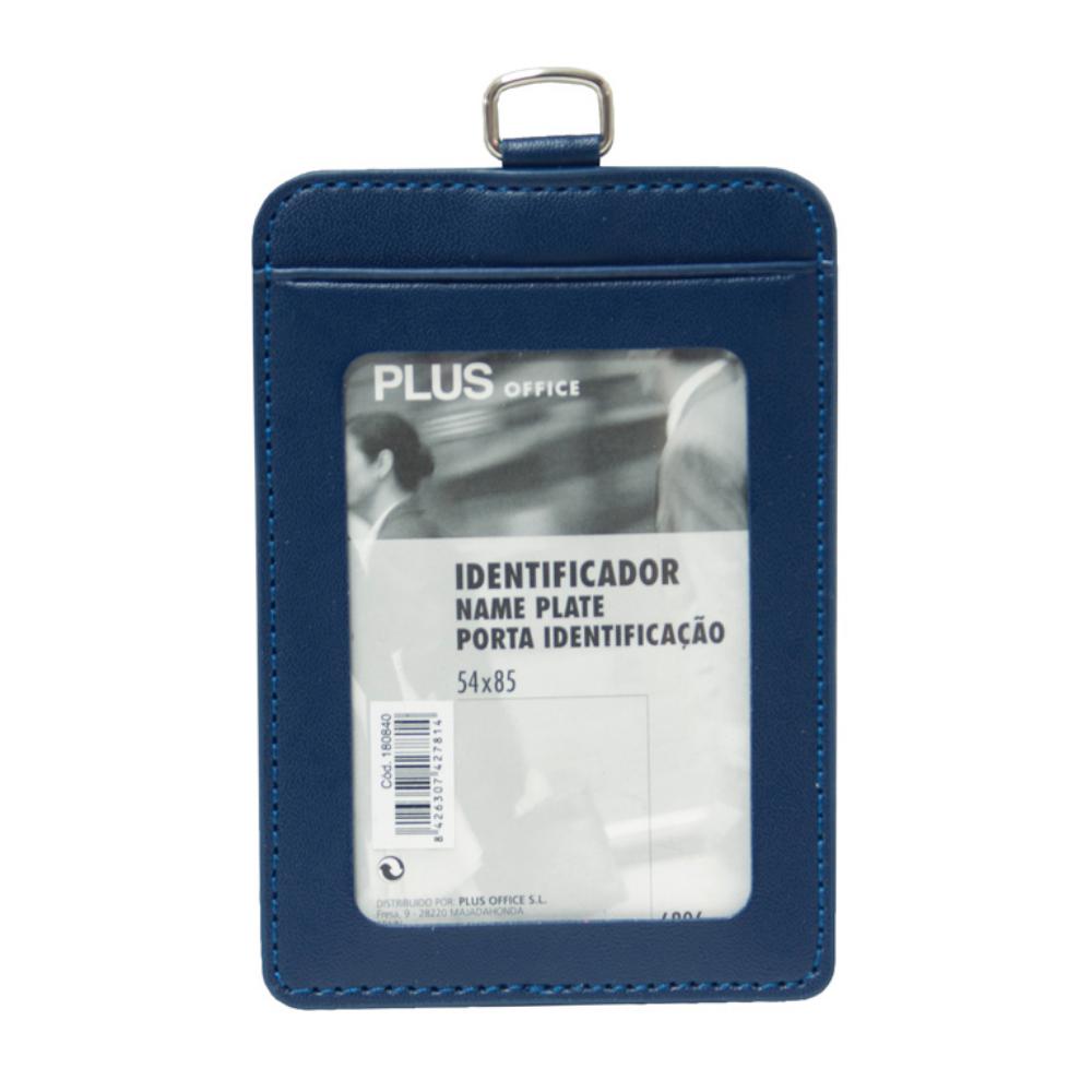 PORTACARNET PLUS VERT.54X85 AZUL