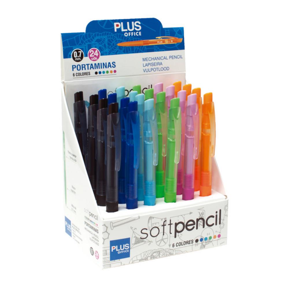 PORTAMINAS PLUS SOFTPENCIL 0,7 (24u)