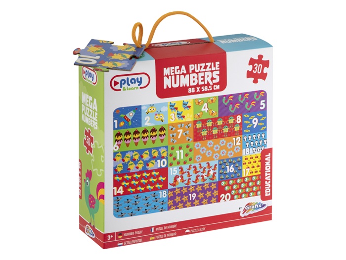 PUZZLE ACTIVIDADES NUMEROS GIGANTE