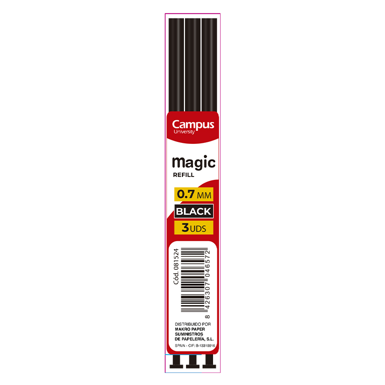 RECAMBIO BOLIG. MAGIC NEGR C/3