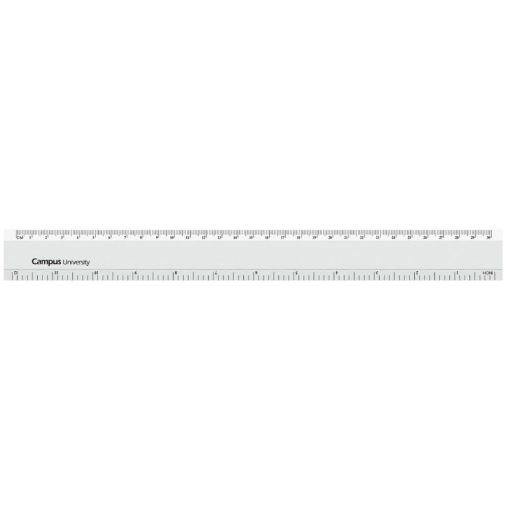 REGLA ALUMINIO CAMPUS UNIVERSITY 30CM