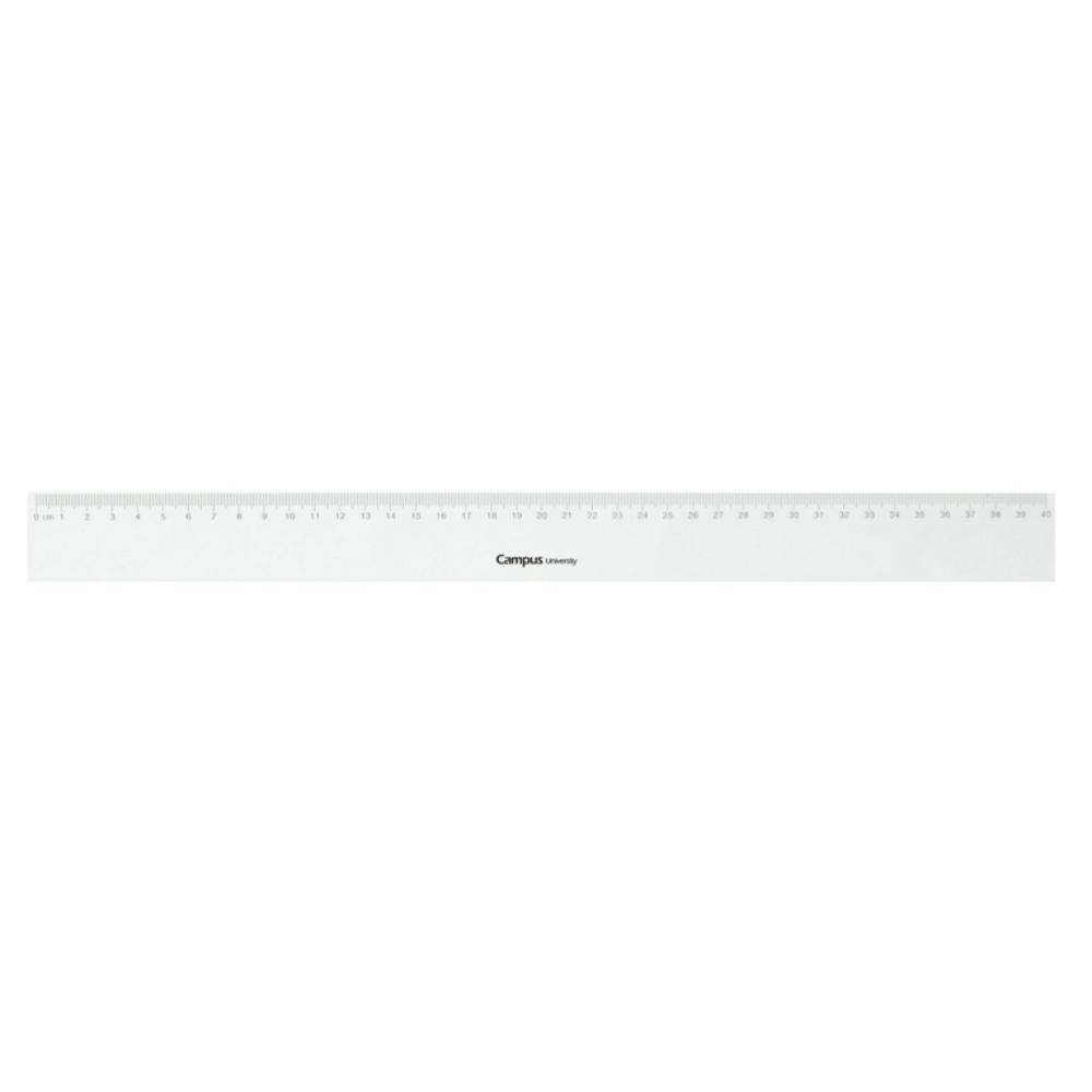 REGLA CAMPUS PLASTICO 40 CM