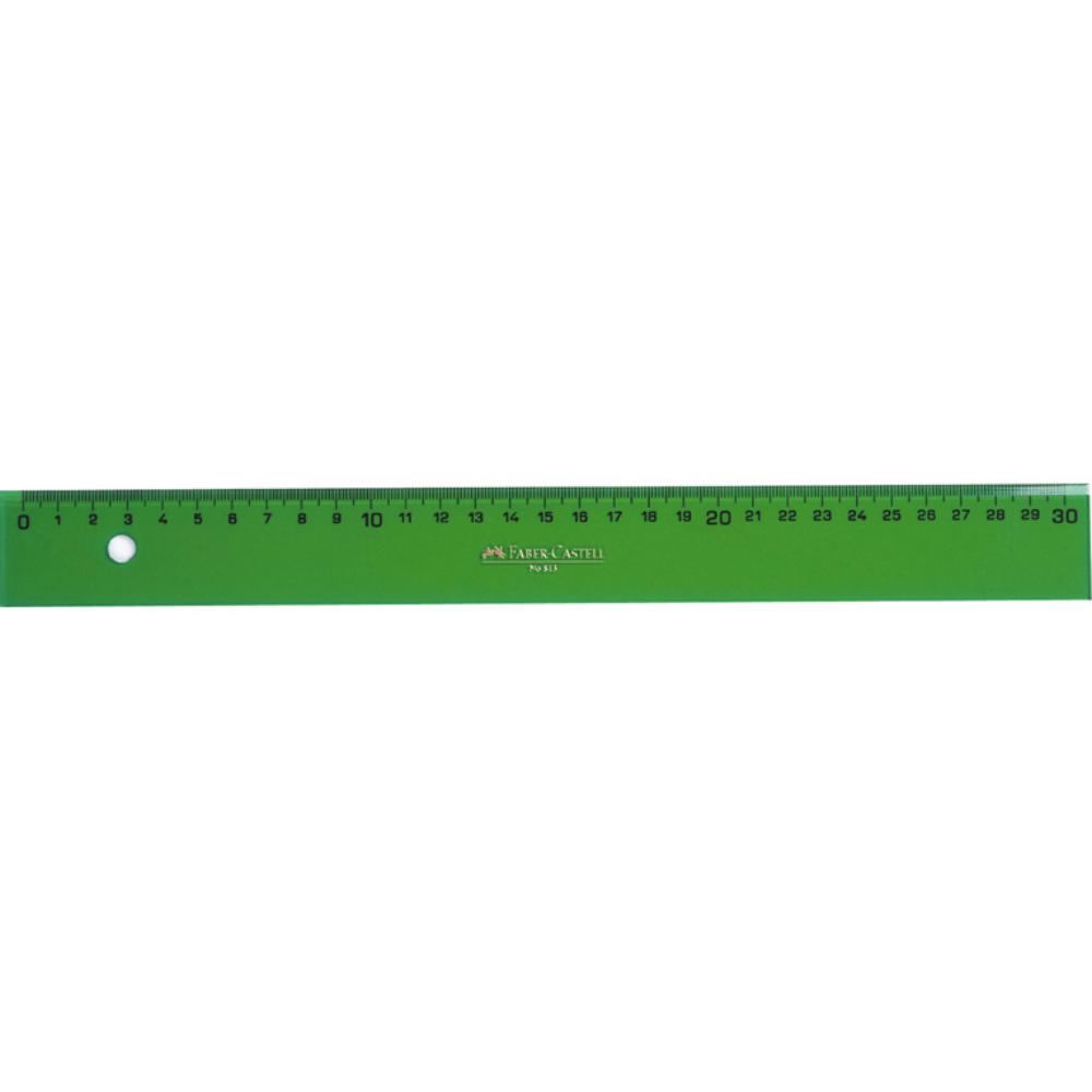 REGLA FABER CASTELL VERDE 50 CM