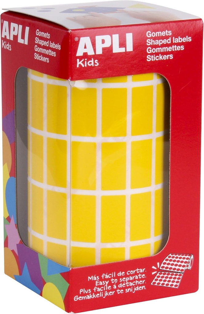 R.GOMETS RECTANGULAR 20X10 AMARILLO