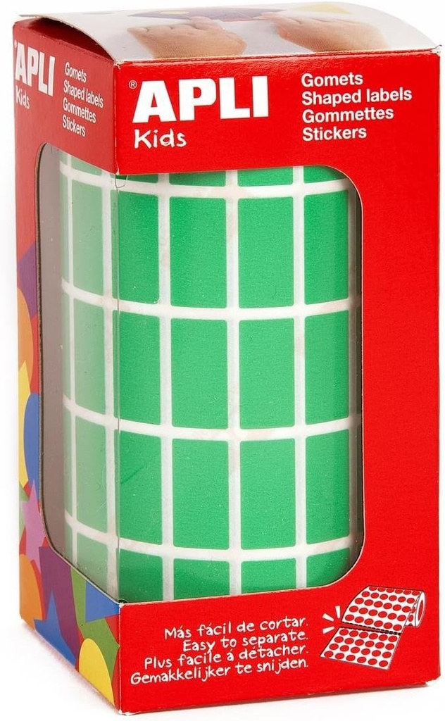 R.GOMETS RECTANGULAR 20X10 VERDE