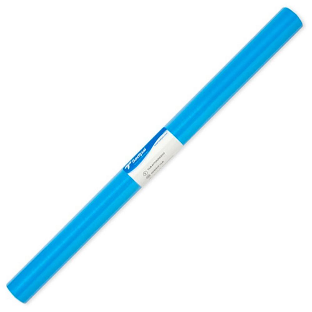 ROLLO PAPEL ADHESIVO AZUL TUR 0.50X3