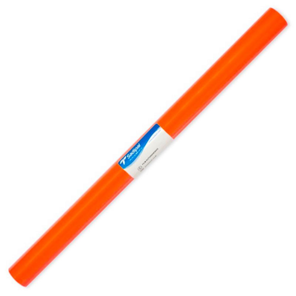 ROLLO PAPEL ADHESIVO NARANJA 0.50X3