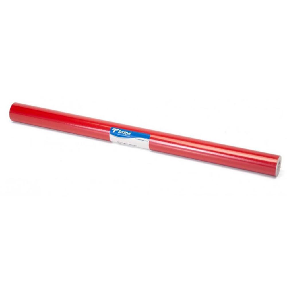 ROLLO PAPEL ADHESIVO ROJO 0.50X3