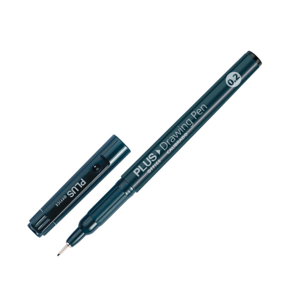 ROTULADOR CALIBRADO PLUS OFFICE 0,2 MM. NEGRO