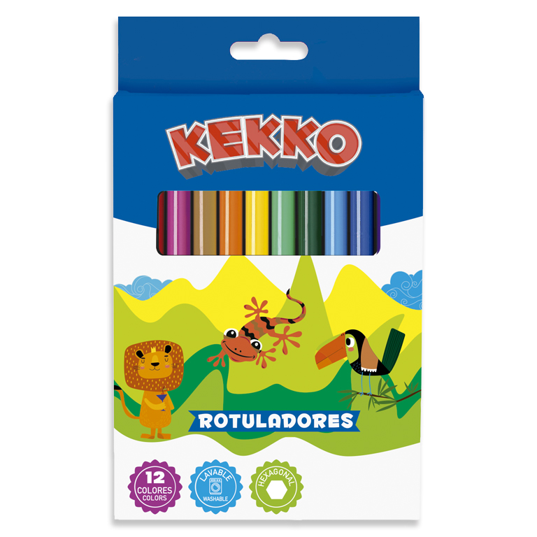 ROTULADOR CAMPUS KEKKO 12 COLO