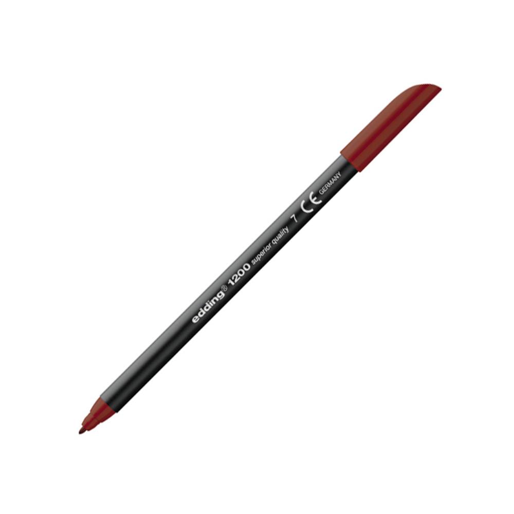 ROTULADOR PUNTA FIBRA EDDING 1200 MARRON