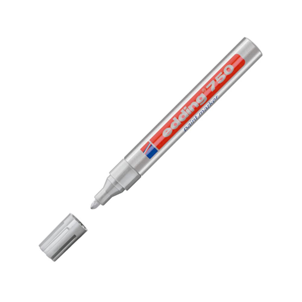 ROTULADOR EDDING 750 PLATA