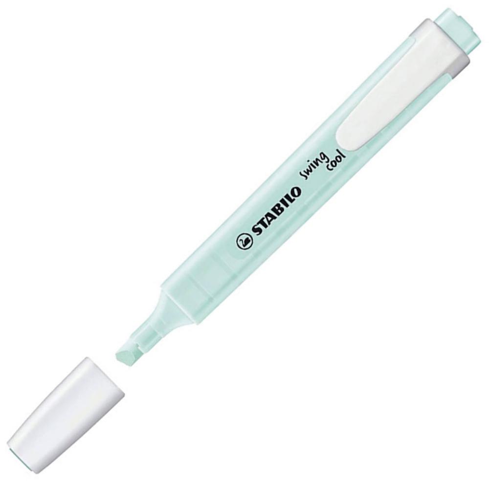 ROTULADOR FLUORSECENTE STABILO SWING COOL TOQUE DE TURQUESA