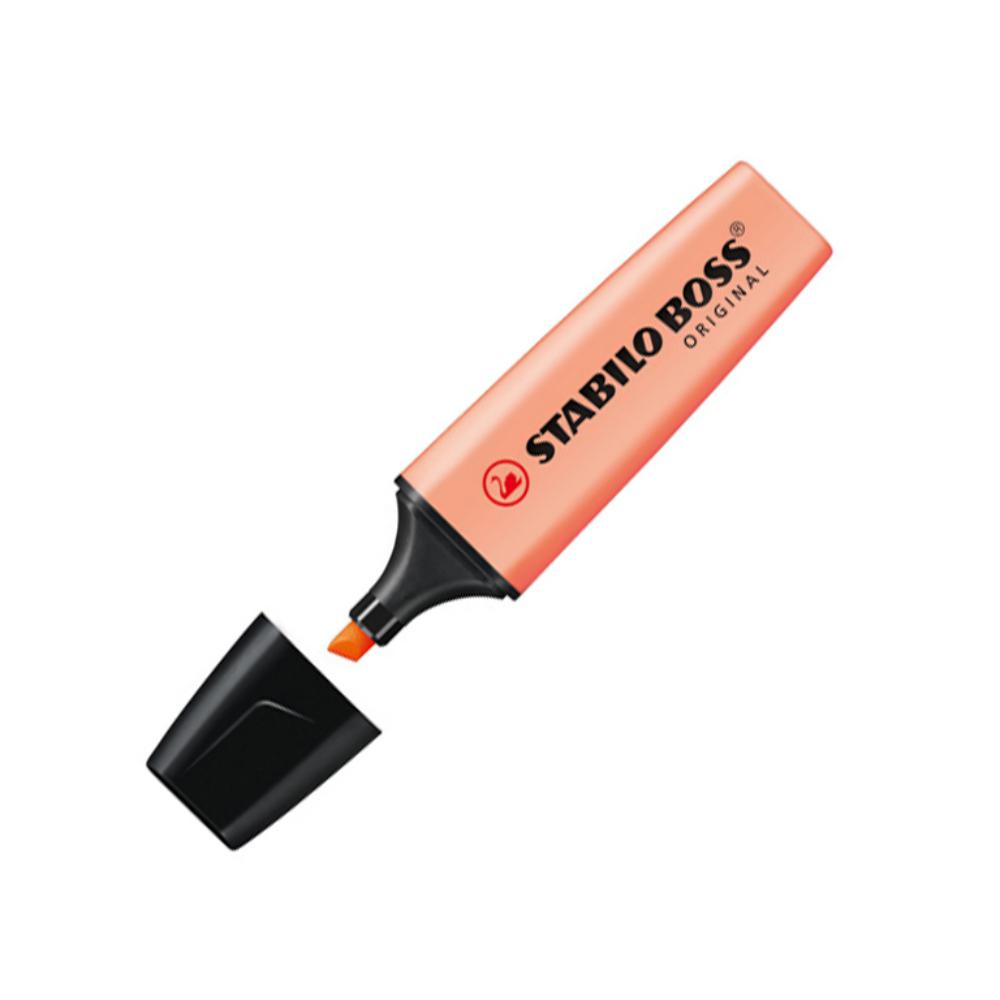 ROTULADOR FLUORESCENTE STABILO BOSS MELOCOTON PASTEL
