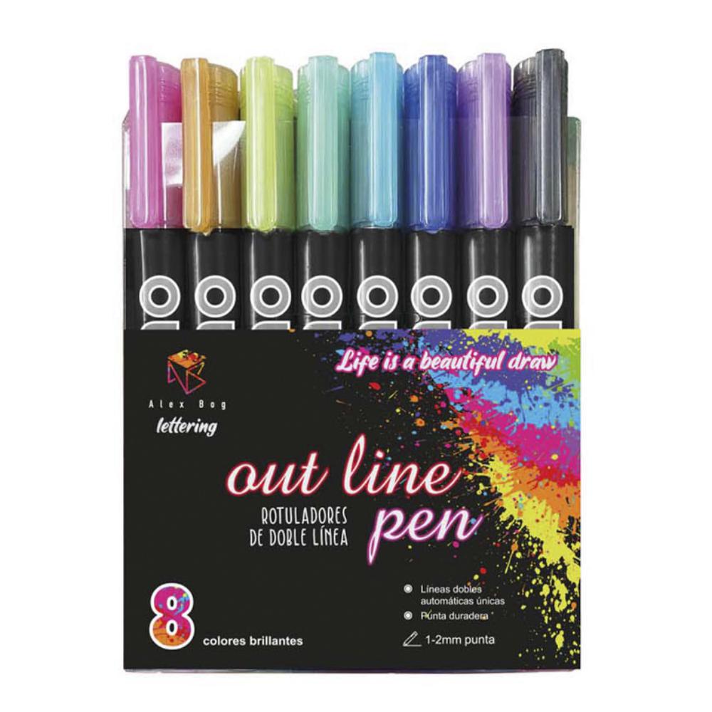 ROTULADOR OUTLINER 8 AB-0380