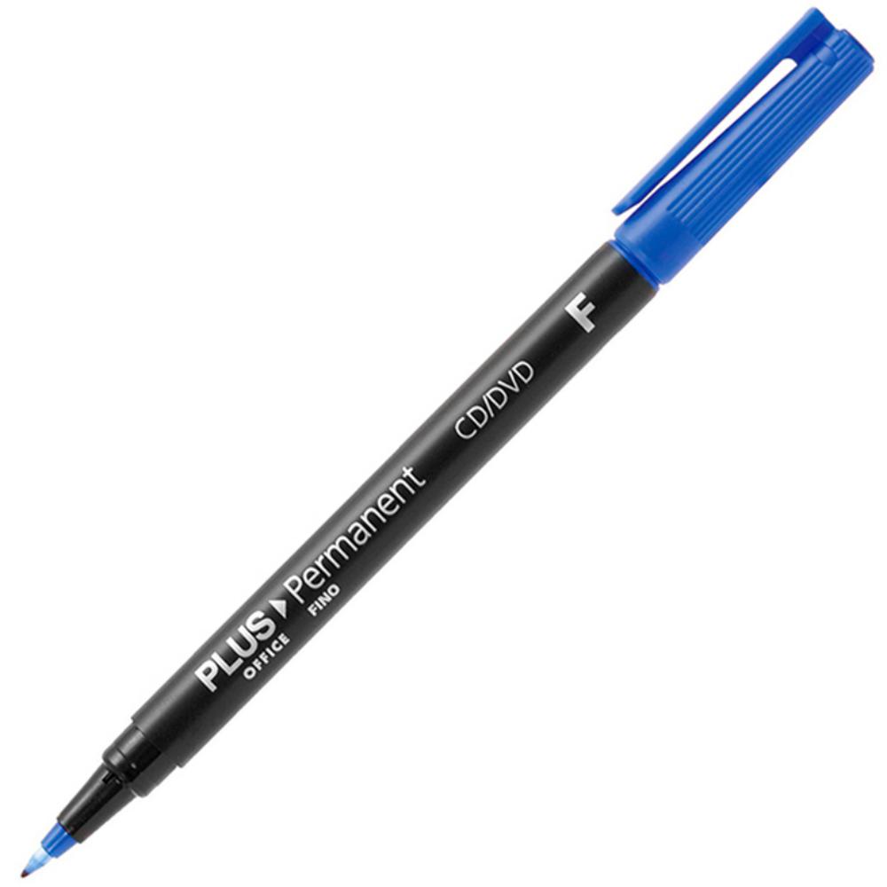 ROTULADOR PERM.PLUS P.F.AZUL