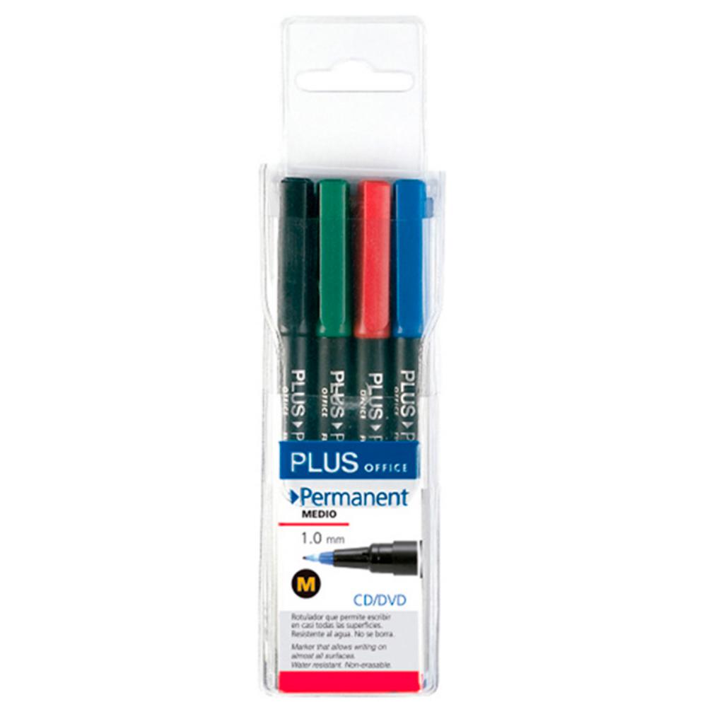ROTULADOR PERM.PLUS P.M.4 COL