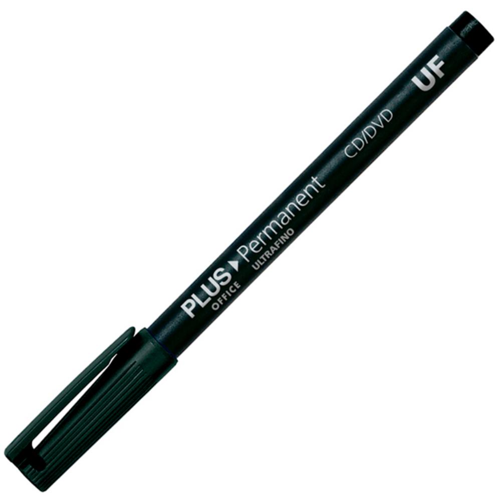 ROTULADOR PERM.PLUS P.UF.NEGRO