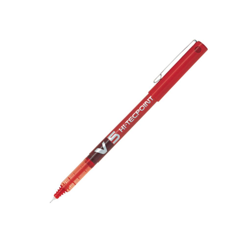 BOLIGRAFO TINTA LIQUIDA PILOT V5 ROJO