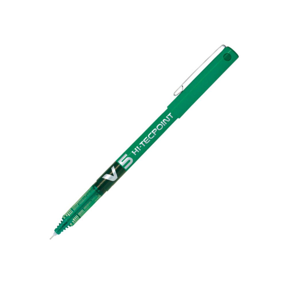 BOLIGRAFO TINTA LIQUIDA PILOT V5 VERDE