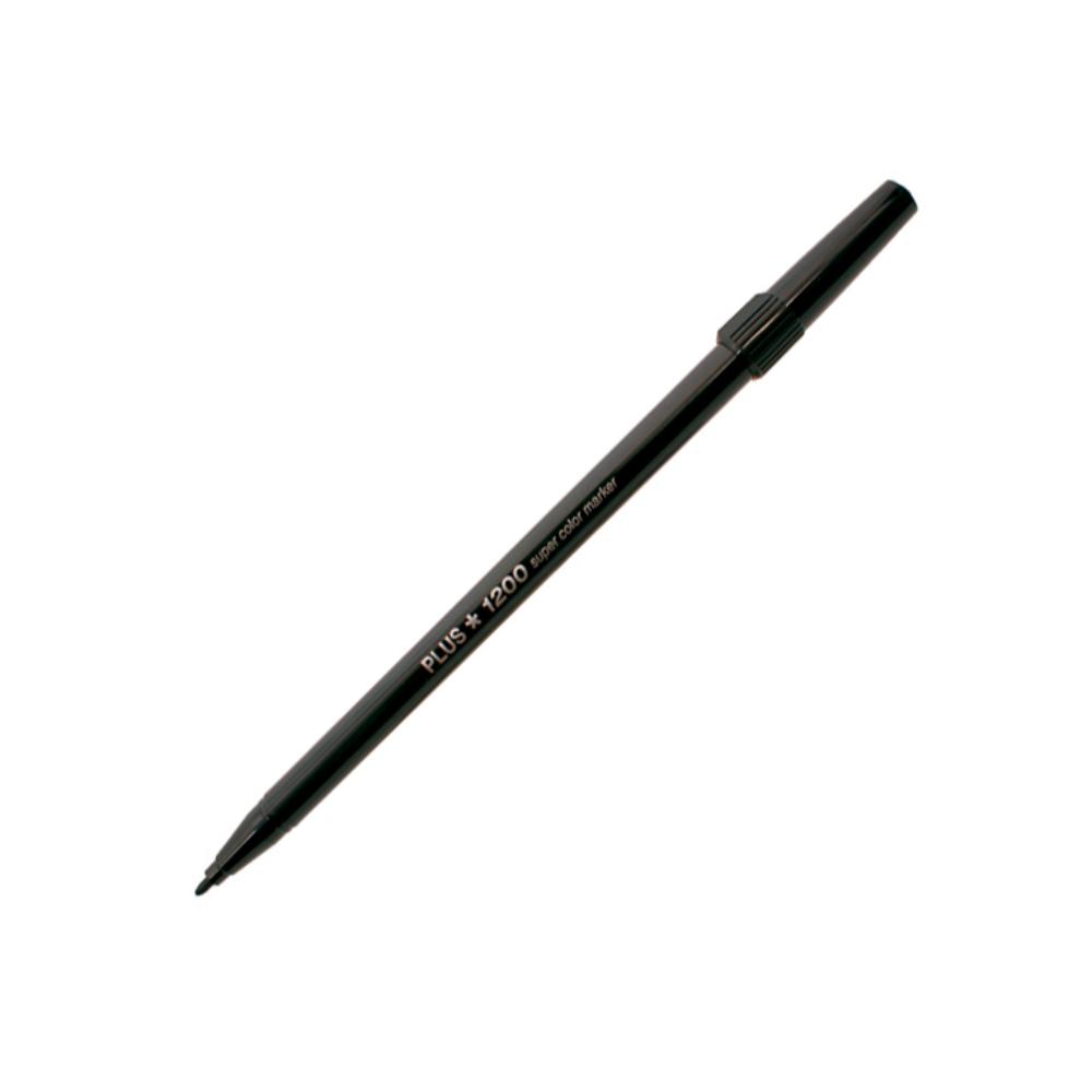 ROTULADOR PLUS 1200 NEGRO