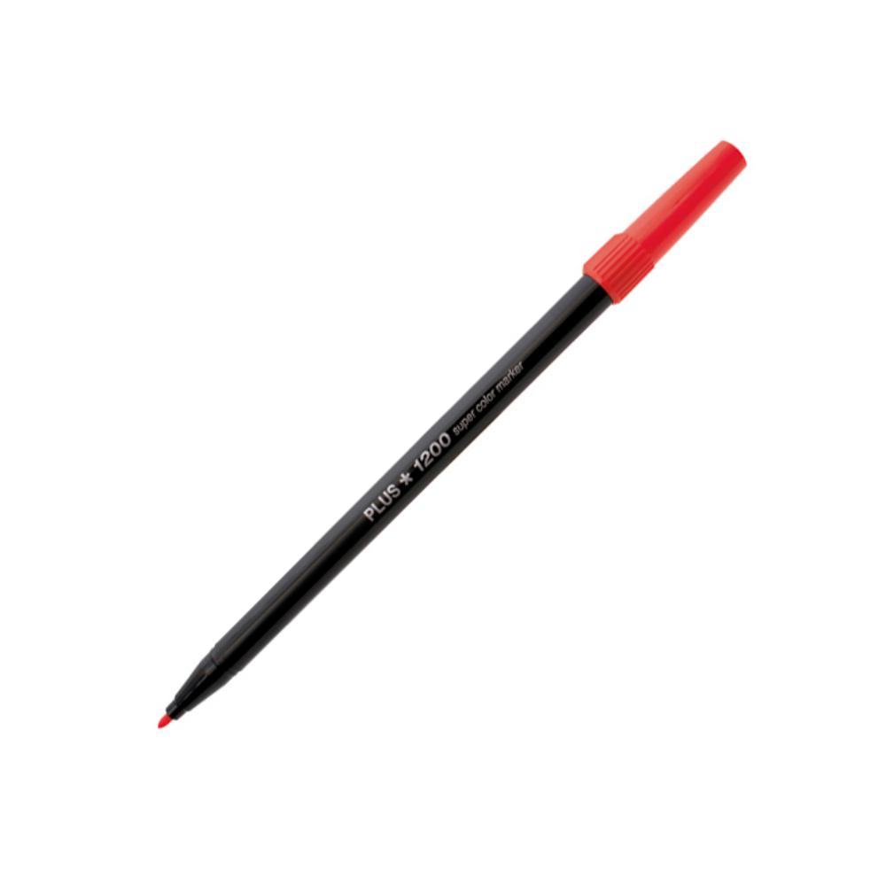 ROTULADOR PLUS 1200 ROJO
